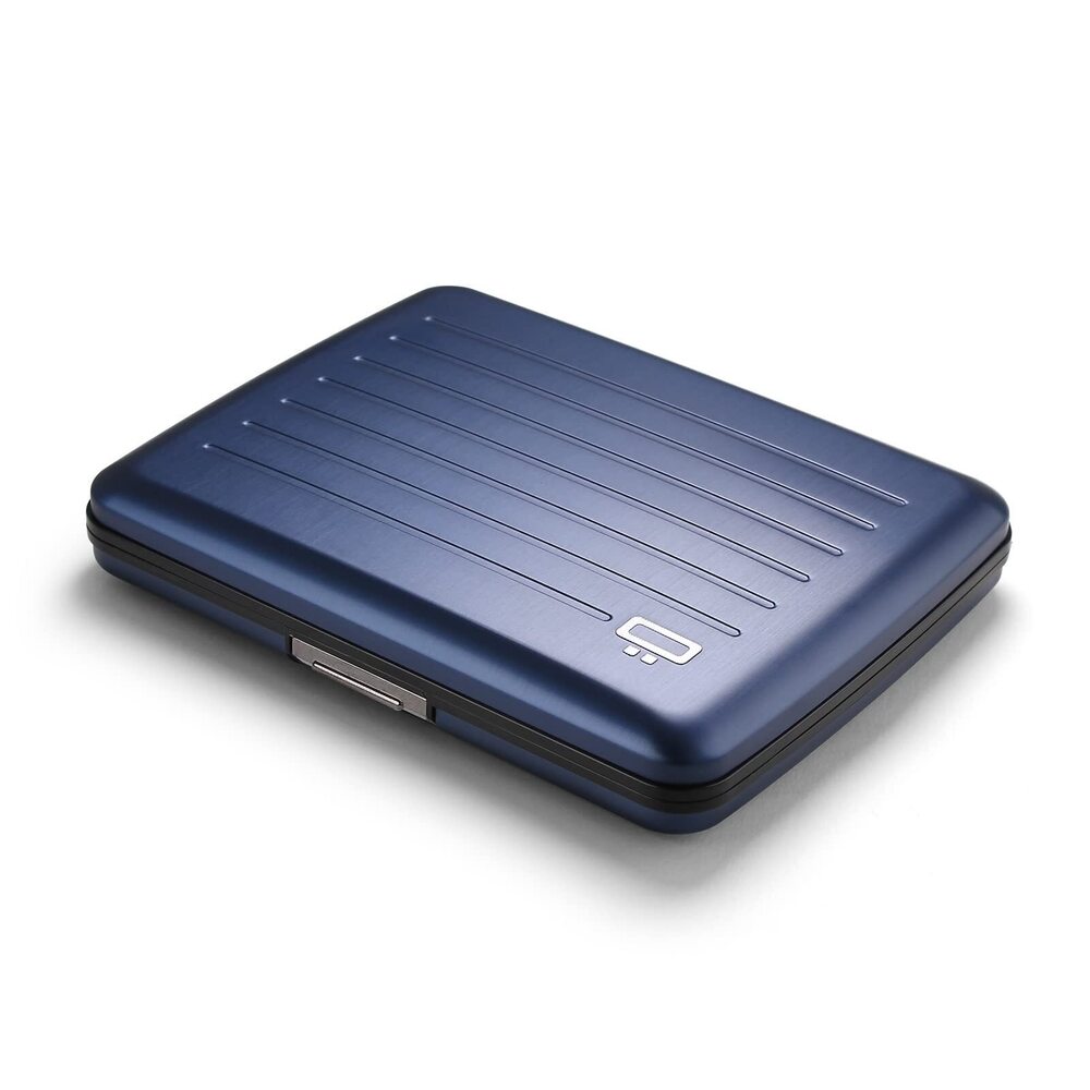 9542 Aluminum wallet, Large capacity with metal lock, RFID Protection